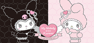 【三麗鷗】My Melody Kuromi 兔兔姐妹系列 新款發售！