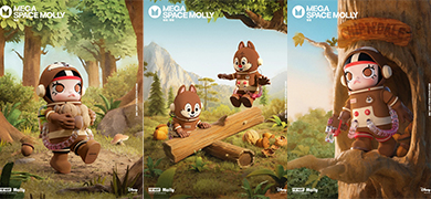 【泡泡瑪特】MEGA SPACE MOLLY 400% 奇奇/蒂蒂 新款即將發售！