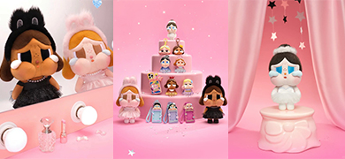 【泡泡瑪特】CRYBABY 閃耀變身！泡泡瑪特 SHINY SHINY 夢幻星光系列~